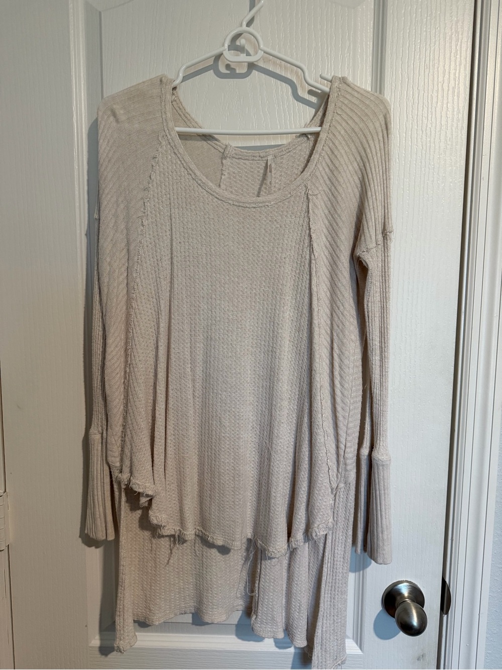Free people thermal Long Sleeve Knit Tunic
